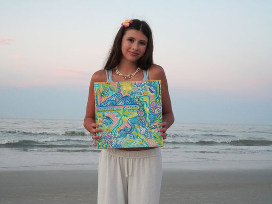 Mermaid Dreams Original Painting